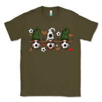 Army Green soccer gnome Classic Tee - HRA Design Shop