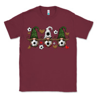 Burgundy soccer gnome Classic Tee - HRA Design Shop