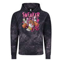 Cloud Black Pink and white sneaker girl Vintage Hoodie - RanaPortraitStore