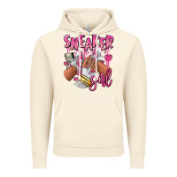 Vintage Artic Pink and white sneaker girl Vintage Hoodie - RanaPortraitStore