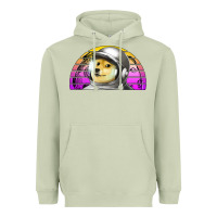 Matcha dogecoin to the mars Heavyweight Hoodie - Jasminsmagicworld