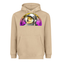 Mushroom dogecoin to the mars Heavyweight Hoodie - Jasminsmagicworld