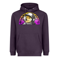 Plum dogecoin to the mars Heavyweight Hoodie - Jasminsmagicworld