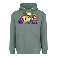 Sage dogecoin to the mars Heavyweight Hoodie - Jasminsmagicworld