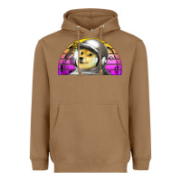 Toasted Coconut dogecoin to the mars Heavyweight Hoodie - Jasminsmagicworld