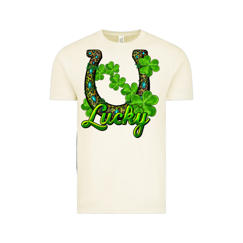 Lucky Shamrock Horseshoe Vintage Tee by RanaPortraitStore | Teevron
