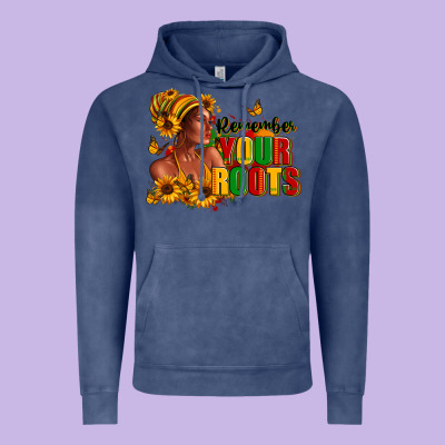 Vintage Hoodie Remember your roots Afro American