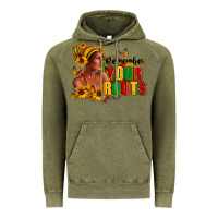 Vintage Olive Remember your roots Afro American Vintage Hoodie - RanaPortraitStore