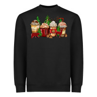 Black lumberjack coffee cups Heavyweight Sweatshirt - Zillion Design Studio