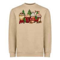 Mushroom lumberjack coffee cups Heavyweight Sweatshirt - Zillion Design Studio
