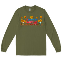Army Green american honey libbey cup Long Sleeve Tee - HRA Design Shop