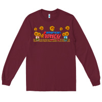 Burgundy american honey libbey cup Long Sleeve Tee - HRA Design Shop