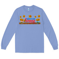 Colony Blue american honey libbey cup Long Sleeve Tee - HRA Design Shop