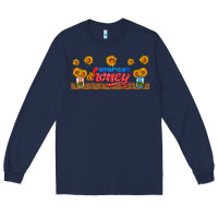 Navy american honey libbey cup Long Sleeve Tee - HRA Design Shop