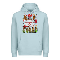 Blue Mist nurse squad Premium Hoodie - MaliasSmallBusiness