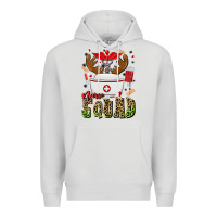 Dove Grey nurse squad Premium Hoodie - MaliasSmallBusiness