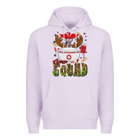 Lilac nurse squad Premium Hoodie - MaliasSmallBusiness