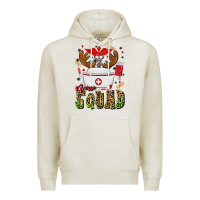 Oatmeal Heather nurse squad Premium Hoodie - MaliasSmallBusiness