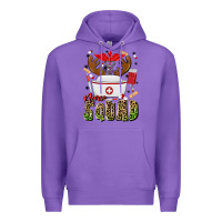 Purple nurse squad Premium Hoodie - MaliasSmallBusiness