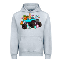 Heather Grey monster truck easter Urban Hoodie - Artiststas