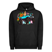Pigment Black monster truck easter Urban Hoodie - Artiststas
