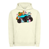 Pigment Pistachio monster truck easter Urban Hoodie - Artiststas