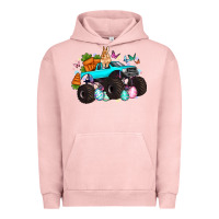 Pigment Salmon monster truck easter Urban Hoodie - Artiststas