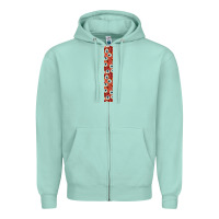 Seafoam Halloween Key Fob Zipper Hoodie - BundleAndBundleShop