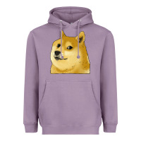 Lavender doge coin shiba dog Heavyweight Hoodie - Jasminsmagicworld