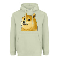 Matcha doge coin shiba dog Heavyweight Hoodie - Jasminsmagicworld
