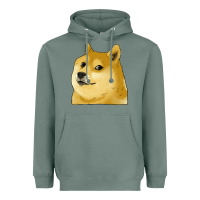 Sage doge coin shiba dog Heavyweight Hoodie - Jasminsmagicworld