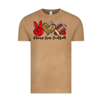 Vintage Camel peace love football Vintage Tee - Zillion Design Studio