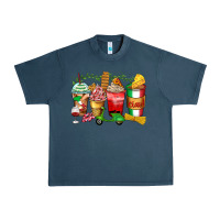 Midnight Navy italy coffee cups Urban Heavy Tee - Zillion Design Studio
