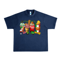 Navy italy coffee cups Urban Heavy Tee - Zillion Design Studio