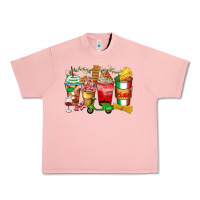 Salmon italy coffee cups Urban Heavy Tee - Zillion Design Studio