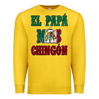 Lemon El Papa Mas Chingon Mexican Flag Premium Sweatshirt - Jasminsmagicworld