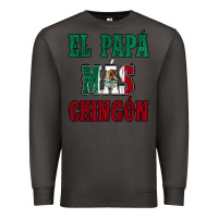Smoke El Papa Mas Chingon Mexican Flag Premium Sweatshirt - Jasminsmagicworld