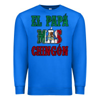 True Royal El Papa Mas Chingon Mexican Flag Premium Sweatshirt - Jasminsmagicworld