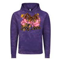 Cloud Purple Self love pink afro nails Vintage Hoodie - RanaPortraitStore