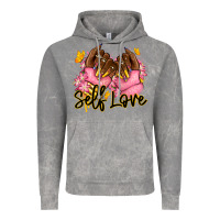 Cloud Rock Self love pink afro nails Vintage Hoodie - RanaPortraitStore