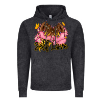Vintage Black Self love pink afro nails Vintage Hoodie - RanaPortraitStore