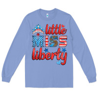 Colony Blue little miss liberty Long Sleeve Tee - HRA Design Shop