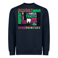 Navy dentist tooth Heavyweight Sweatshirt - texasbilliewilder