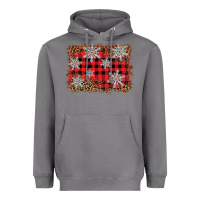 Storm snowflake background Heavyweight Hoodie - BarkalooDesign