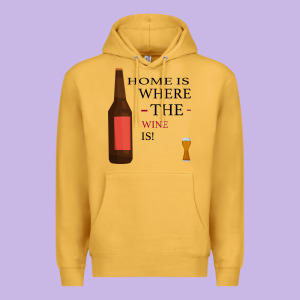 Home Is Where The Wine Is Premium Hoodie Designed By Bettercallsaul