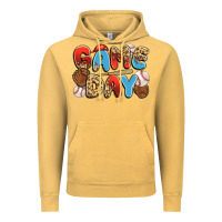 Vintage Mustard game day baseball Vintage Hoodie - JahusDesignShop