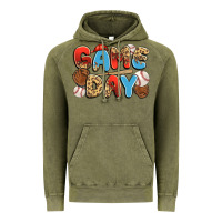 Vintage Olive game day baseball Vintage Hoodie - JahusDesignShop