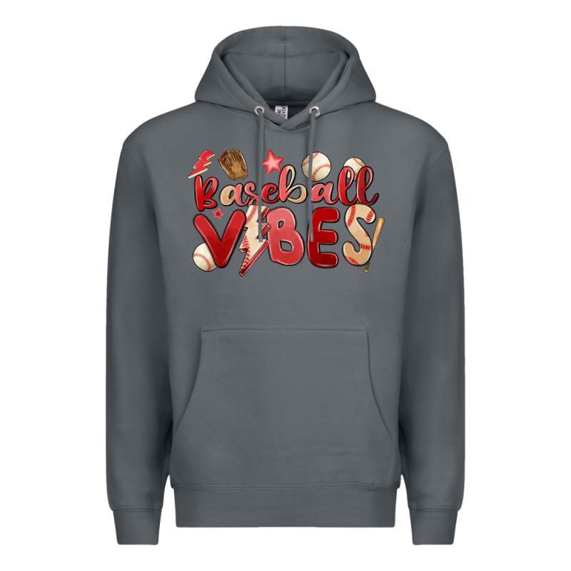 Baseball Vibes Premium Hoodie by MaliasSmallBusiness | Teevron