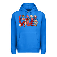 True Royal baseball vibes Premium Hoodie - MaliasSmallBusiness