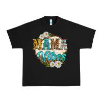 Black mama vibes with daisies Urban Heavy Tee - texasbilliewilder